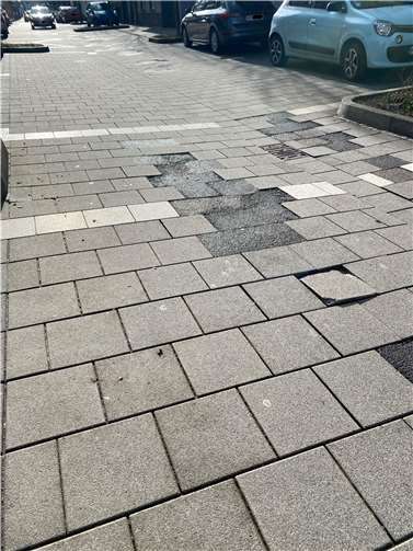 Gerade in der Rheinstraße bietet sich aus Sicht der Sozialdemokraten kein schöner Anblick.  Foto: Biggy Hof