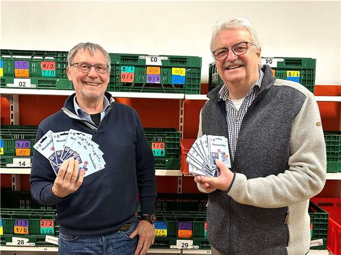Gerd Brosowski (links) und Heinz-Dieter Korf.  Foto: TS/VG