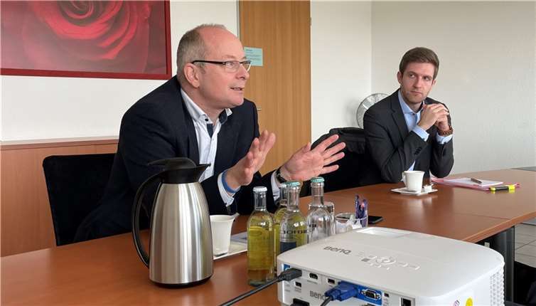 Gerd Schreiner (.l.). Foto: ROB