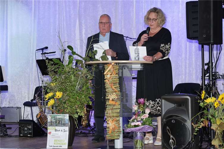 Gerd Vogt und Karin Ludwig sprachen über die Entwicklung des Vereins. 