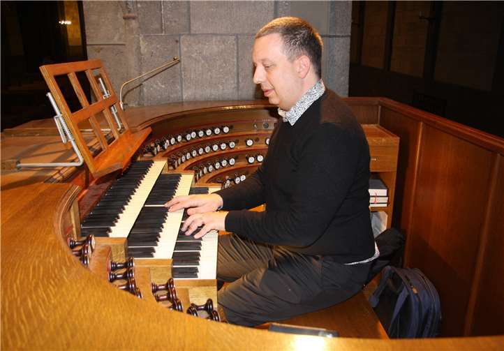 Gereon Krahforst hat sich ein besonderes Programm für das letzte Orgelkonzert ausgedacht. Gereon Krahforst