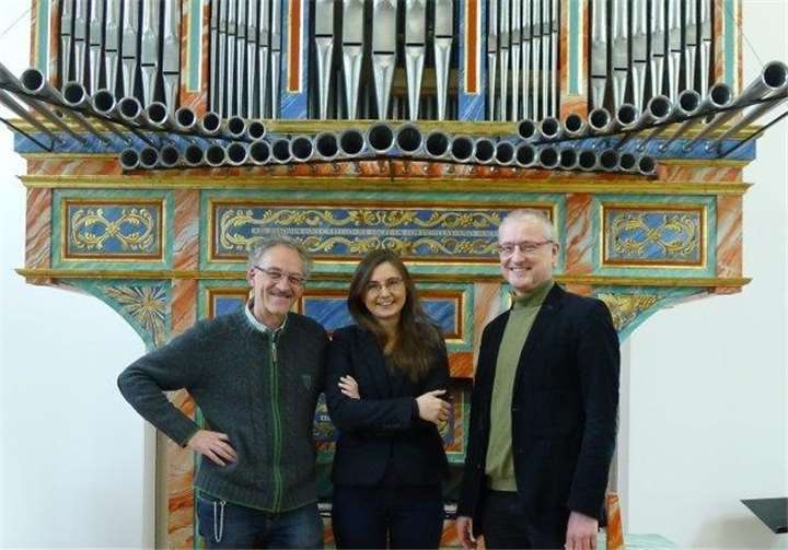 Gerhard Gnann, Anna Pikulska und Hans-Jürgen Kaiser. privat