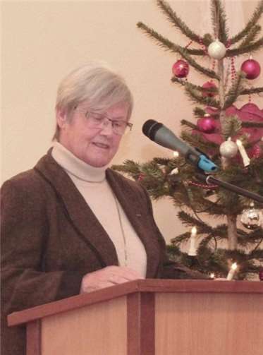 Gertrud Wagner hielt den spannenden Vortrag mit Bravour. Fotos: privat