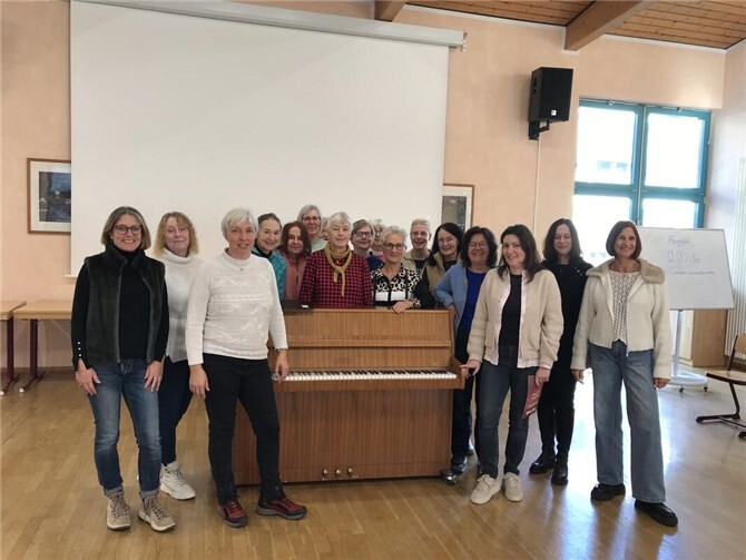 Gesangspädagogin Antonia Lutz begeistert bei Stimmschulung. Foto: privat