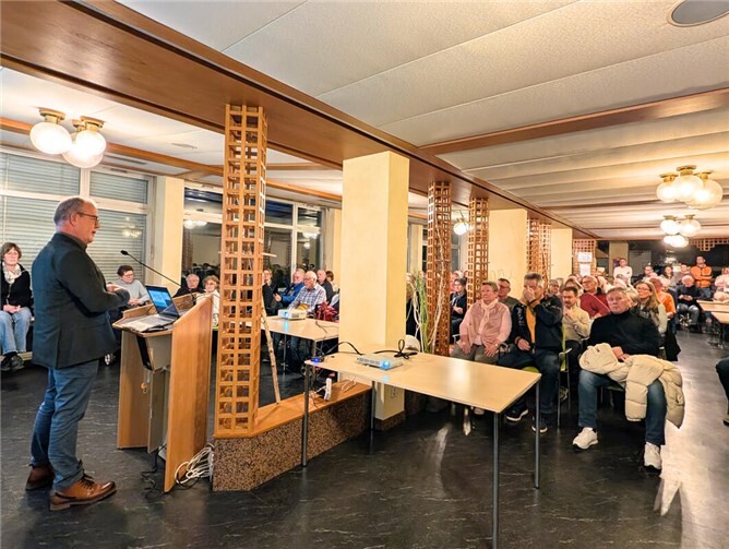 Geschäftsführer Thomas Werner begrüßte sehr herzlich alle Anwesenden.  Foto: Kristin Simos