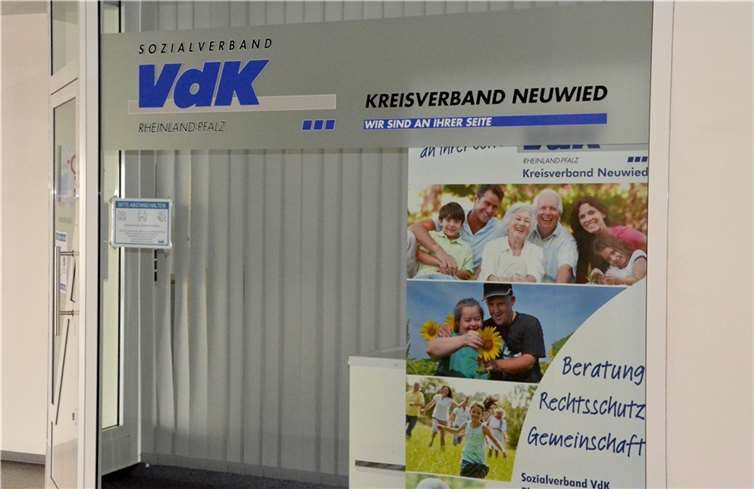 Geschäftsstelle des VdK-Kreisverbandes Neuwied im Seuser-Center an der Andernacher Straße. Quelle: VdK – Kreisverband Neuwied