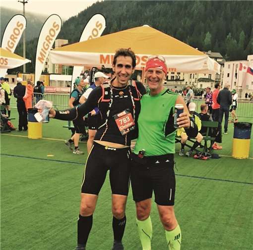 Geschafft: Christian Schawel (l.), Ralf Schiller (r.).privat