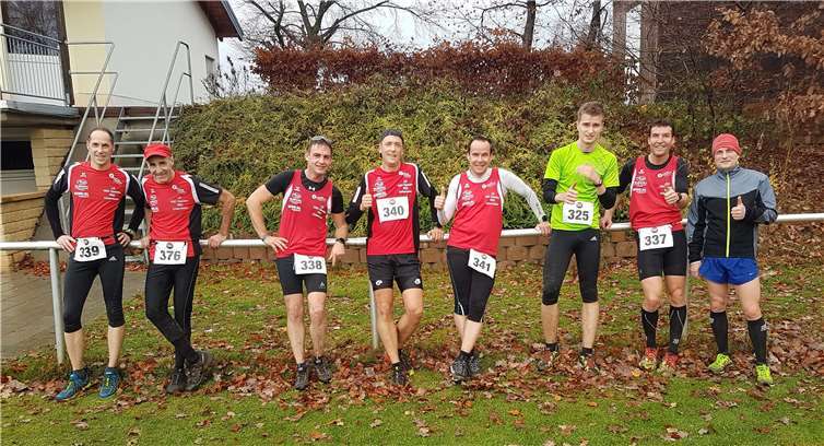 Geschafft - die Langstreckler in Alflen. Fotos: LG HSC Gamlen - RSC Untermosel