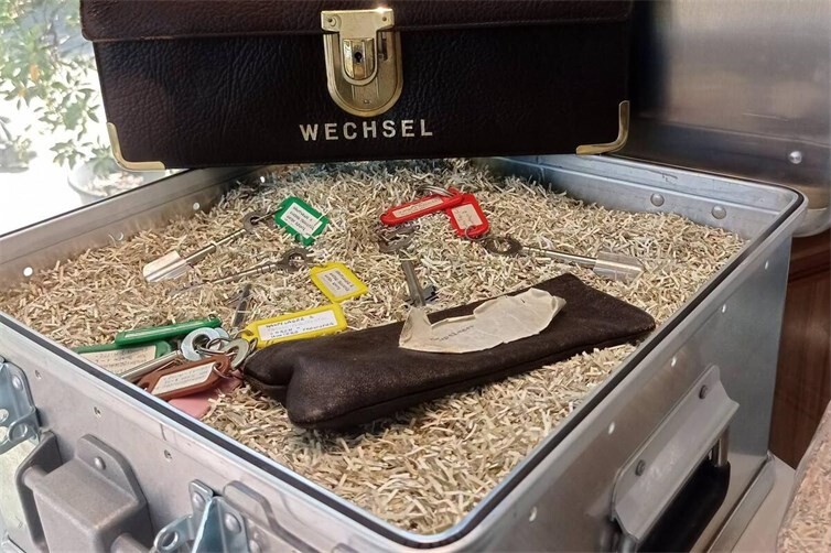 Geschredderte Geldscheine Bundesbunker
