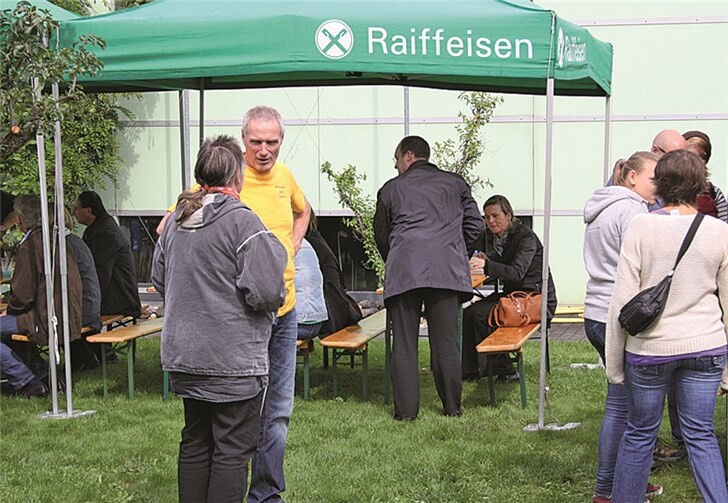 Geselliges Beisammensein war angesagt, beim Wormersdorfer Gemeindefest.