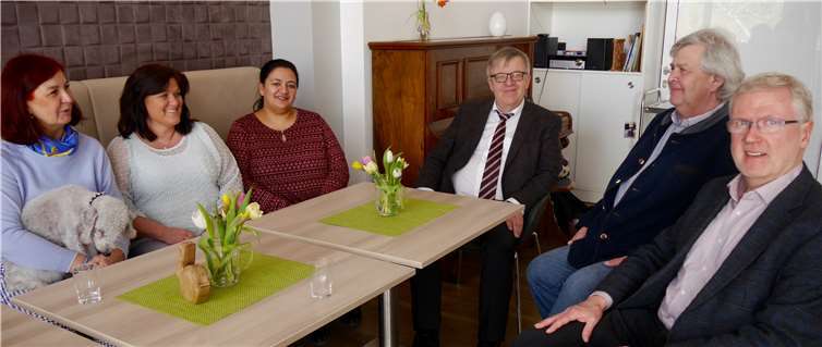 Gespannt ließ sich Ulrich Pohl das Hospiz in Bad Neuenahr zeigen und erlangte viele neue Eindrücke.privat