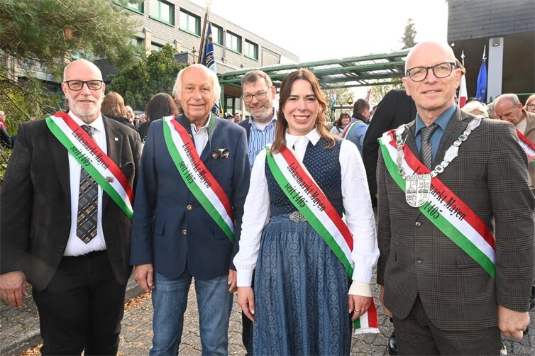 Gestartet wurde an der Dachdeckerfachschule. Foto: SK