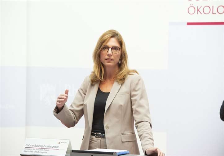 Gesundheitsministerin Sabine Bätzing-Lichtenthäler. Foto: © Staatskanzlei RLP/Pulkowski