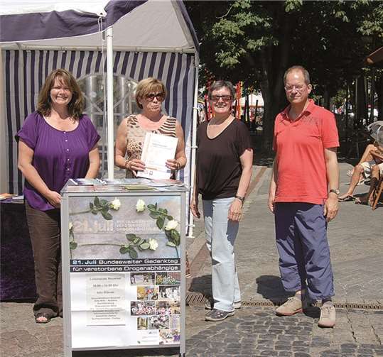 „Gesundheitsversorgung in der Haft“ war in diesem Jahr das Schwerpunktthema am Gedenktag für verstorbene Drogengebraucher.Privat