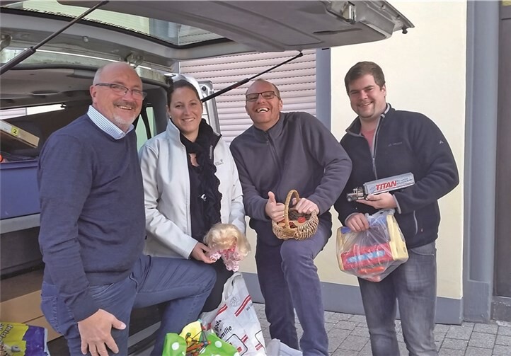 Geteilte Freude ist doppelte Freude - so dachten sich die Kollegen aus der Grafschaft und Adenau. privat