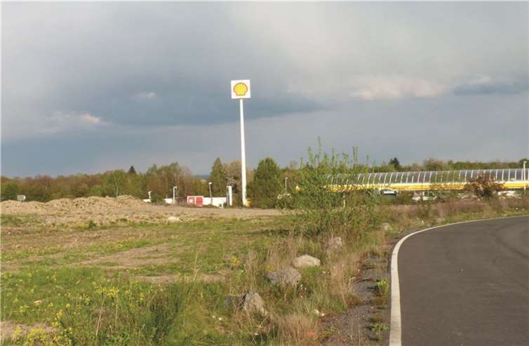 Gewerbegebiet an der A61/B262.Foto: FRE