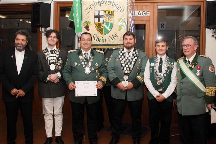 Gewinner des Bezirkskönigsschießen 2023. Foto: privat