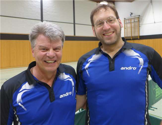 Gewohnt zuverlässig: das Rheinbreitbacher Spitzendoppel Horst Baermann/Niels Assenmacher.Foto: privat