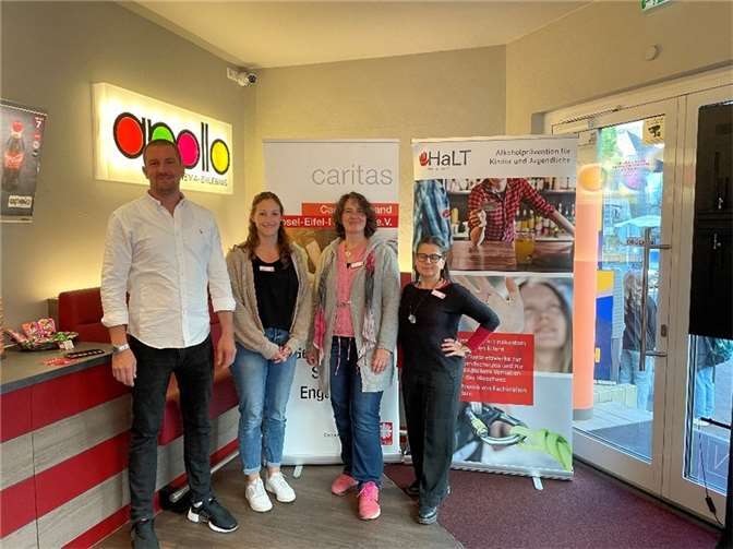 Gezeigt wurde der Film „One for the Road“. Foto: Ira Gerhartz (Caritasverband Mosel-Eifel-Hunsrück e. V.)