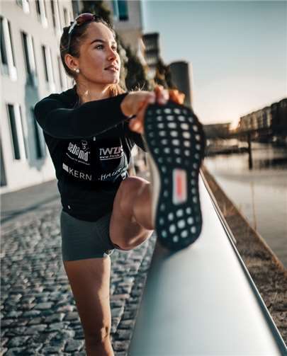 Gina Marie Puderbach trainiert nun bei der Trainingsgruppe der Bundeswehr mit. Fotos: privat