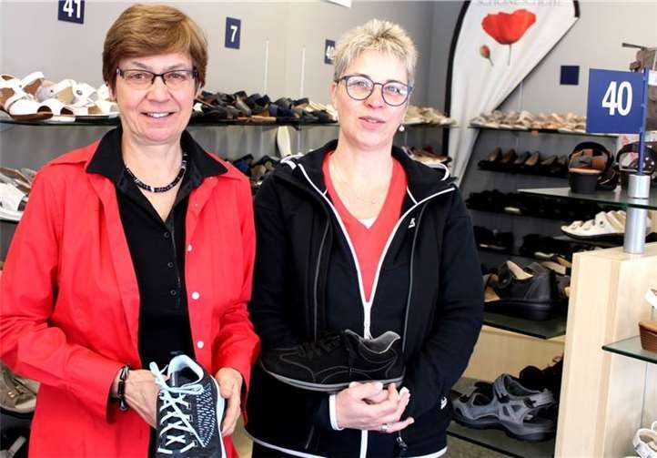 Gisela Dieringer (l.) und Birgit Gafinen. Foto: Archiv DU