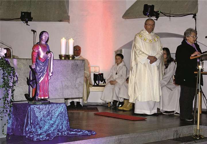 Gisela Knopp stellte die Namenspatronin vor.