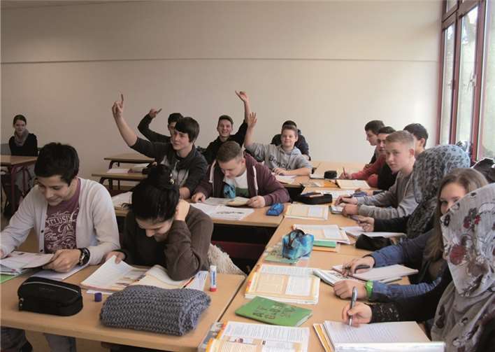 Gleich drei Klassenräume sorgen für Entspannung beim Lernen.Privat