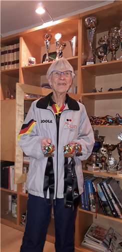 Gleich drei Medaillen holte Heidi Wunner bei den Weltmeisterschaften.  Foto: BG