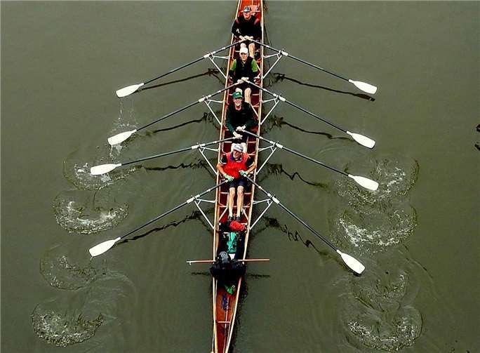 Gleich mehrmals war die Saar im vergangenen Jahr Ziel von Aktiven der Rudergesellschaft Remagen.  privat