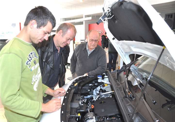 Gleich vier neue KIA-Modelle wurden präsentiert.