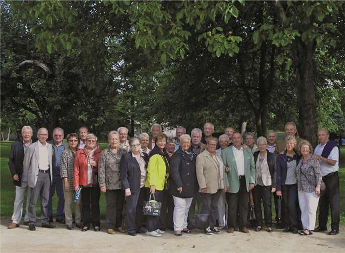 Gleich zwei Tage verbrachten die Neuendorfer Schulkameraden miteinander. privat