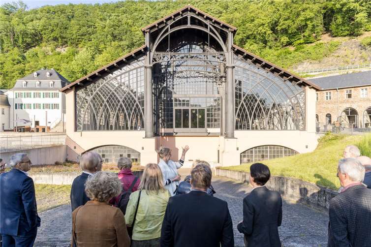 Gleich zweimal bietet die Sayner Hütte im Juni öffentliche Führungen zum Thema „Ein Leuchtturm der Industriegeschichte“ an. Foto: privat