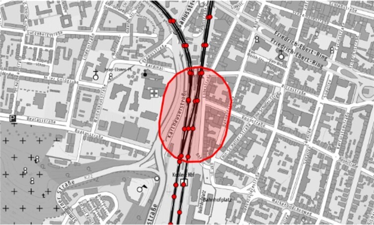 20.10.: Erneuerung der Schienen im Bereich Koblenz HBF Gleiserneuerungen im Bereich des Bahnhofs Koblenz.