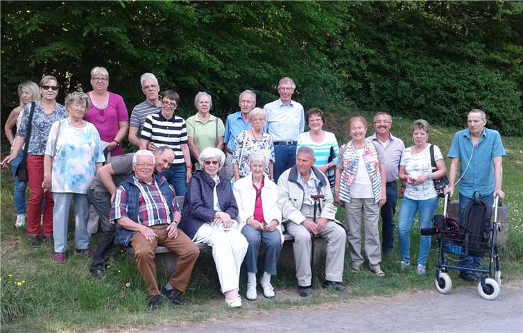 Glück mit dem Wetter hatten die Teilnehmer des Nachbarschaftausflugs. privat
