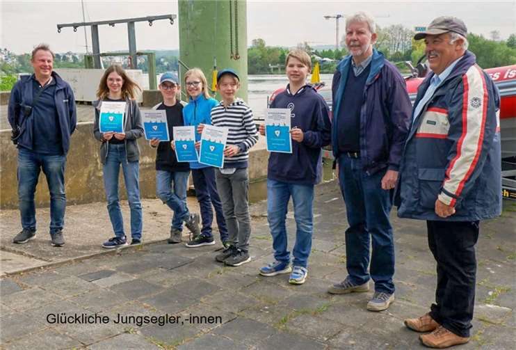 Glückliche Anseglerinnen und Ansegler. Foto: Hans Hüthwohl