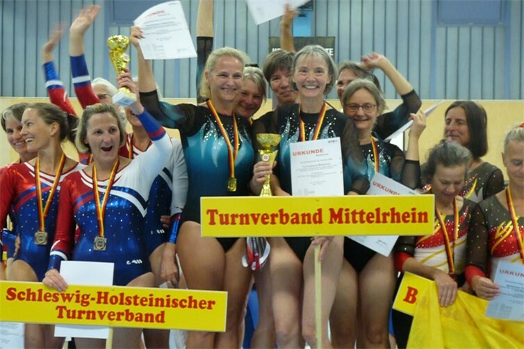 Gold für das Team vom Turnverband Mittelrhein beim Deutschland-Pokal in Troisdorf