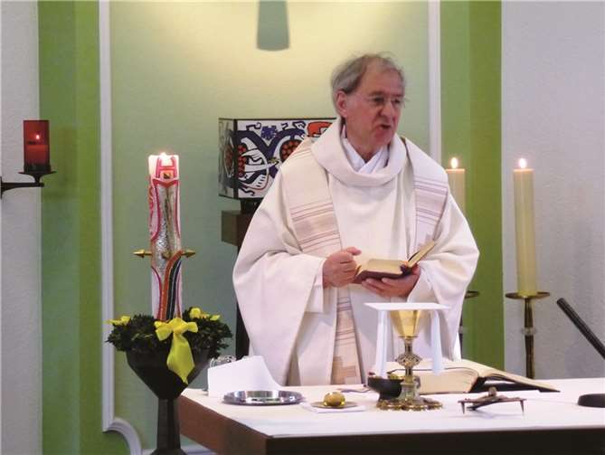 Goldenes Jubiläum feierte Pater Prof. Dr. Gottfried Bitter. privat