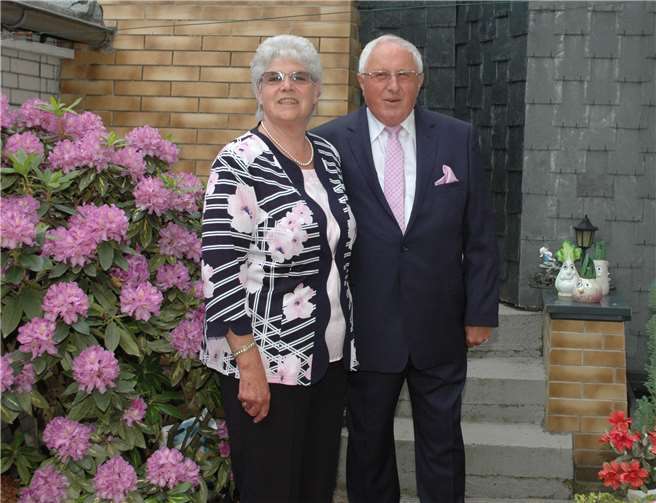 Goldhochzeit in Bad Bodendorf: Irene und Heinz-Gerd Reuber. BL