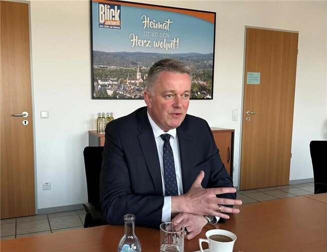 Gordon Schnieder, hier bei einem Gespräch bei BLICK aktuell. 