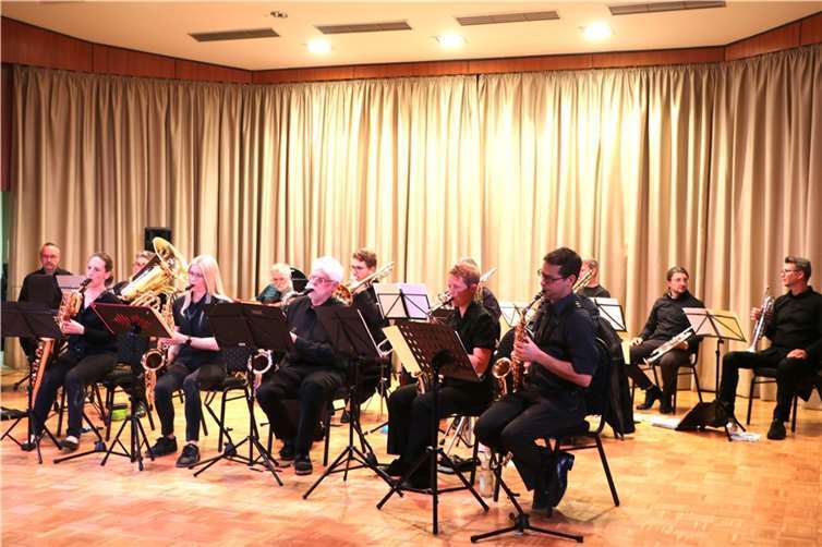 Gordons Bigband swingte das Augustinum.  Foto: privat