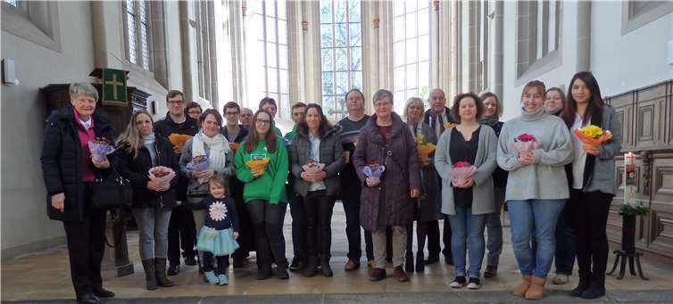 Gottesdienst, für alle ehrenamtliche und hauptberufliche Mitarbeiter, in der Christuskirche.privat