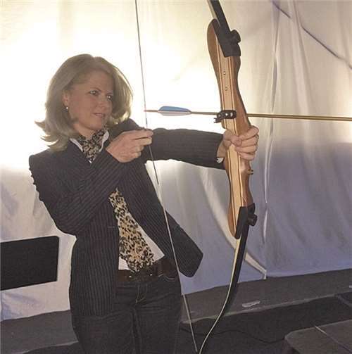 Grace Käthler zielte ins Schwarze. privat