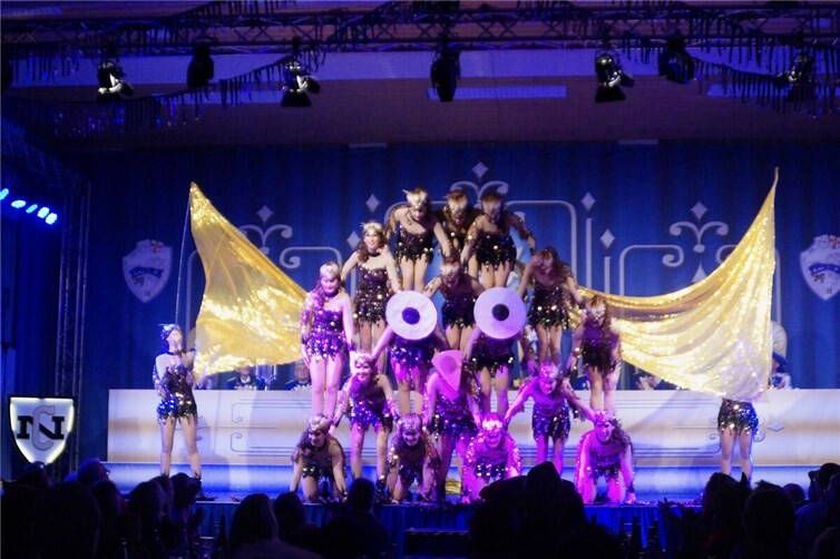 Grandiose Tänze wurden geboten.