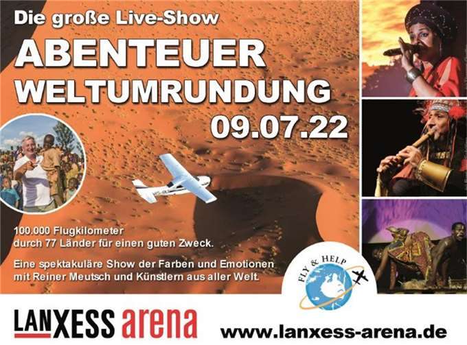 Gratis-Eintrittskarten für einzigartige Live-Show in der Kölner Lanxess-Arena können, solange Vorrat, reicht bei der röhrig-forum „Kulturbühne im Baumarkt“ angefordert werden. Foto: privat