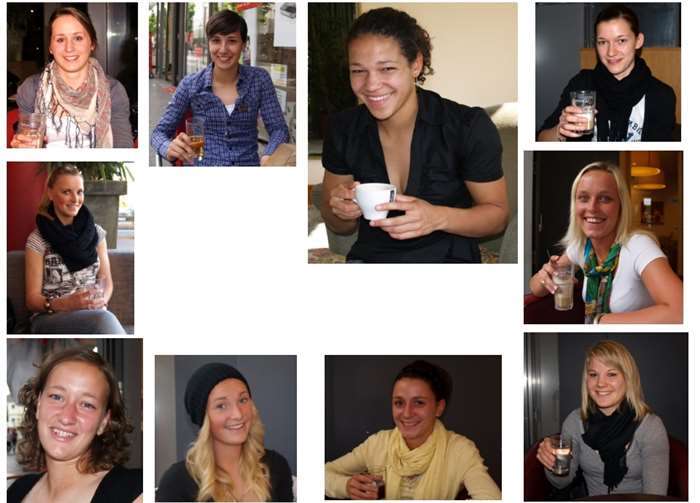 Gregor Schürer interviewte zahlreiche Bundesliga-Spielerinnen des SC 07 Bad Neuenahr. SCHÜ