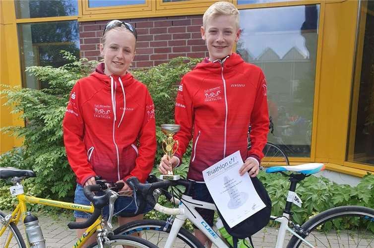 Greta und Janno Breuer. Foto: TuS Ahrweiler