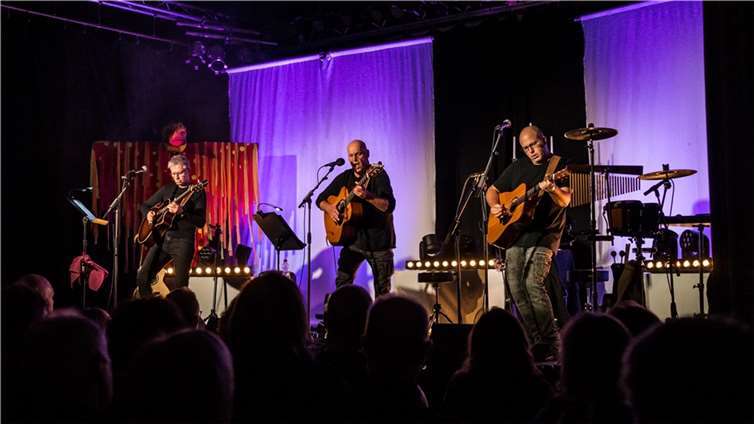 Grobschnitt: v.li. „Lipo“, „Willy Wildschwein“ und „Nuki“.  Foto: Peter Scheppers