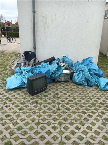 Groß ist die Ausbeute bei der jährlichen Sammelaktion in Merl. Foto: privat