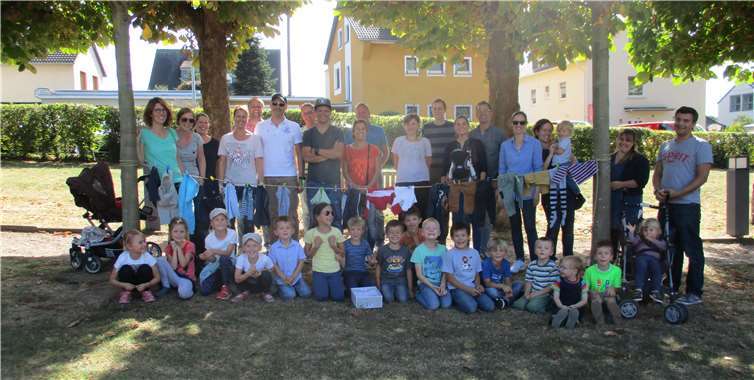Groß und Klein hatten viel Spaß bei der Fußgängerrallye durch Rheinbreitbach. privat