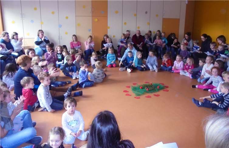 Groß und Klein hatten viel Spaß beim Musizieren.privat